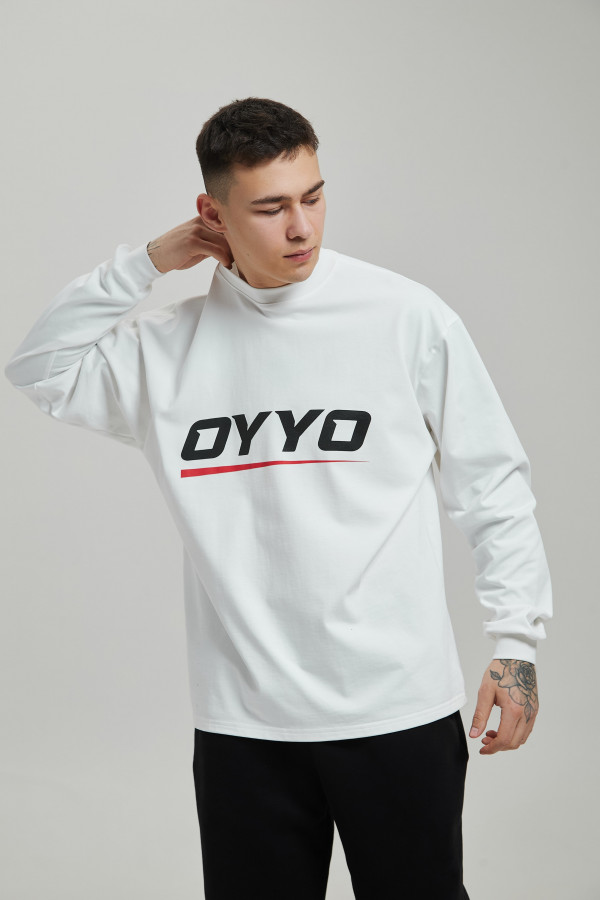 Лонгслив OYYO RACER RED белый M