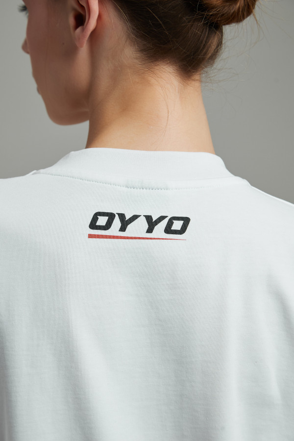 Лонгслив OYYO RACER RED белый M