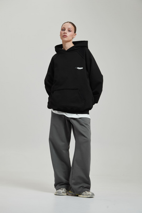 Худи OYYO WARDROBE REVERSE черный (S)