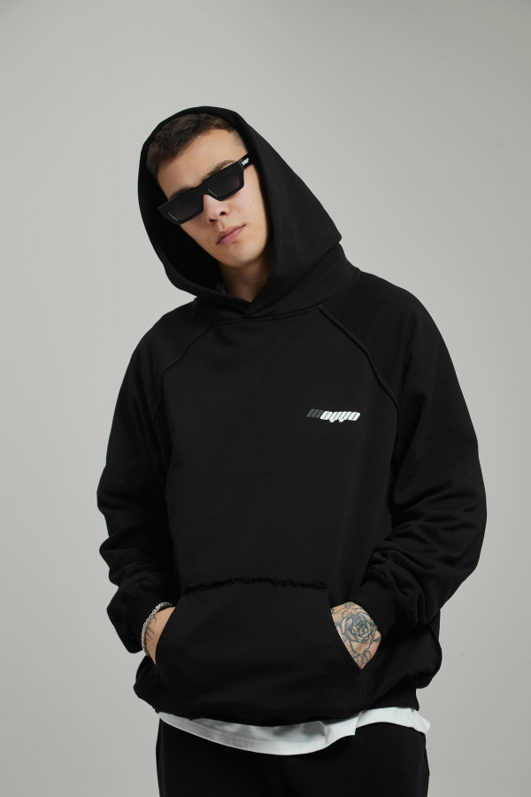 Худи OYYO WARDROBE REVERSE черный (S)