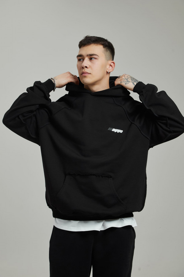 Худи OYYO WARDROBE REVERSE черный (S)