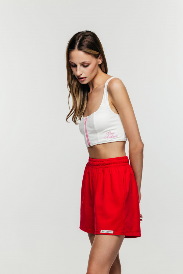 Шорты OYYO WOMEN BASE красные (S)
