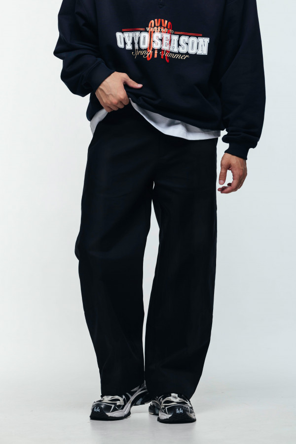 Брюки OYYO WARDROBE черные (L)