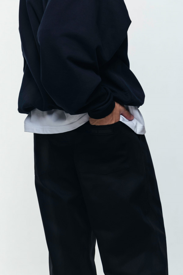 Брюки OYYO WARDROBE черные (L)